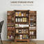 Armoire de cuisine avec tablettes réglables brun-118674993