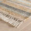 Ravel Stripe Blue Handwoven Wool Rug-1559371078