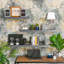 Harbour Housewares - Modern Floating Wall Shelves-121543736-89000675
