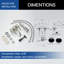Centerset 2-handle Bathroom Faucet with Drain Assembly-64253488