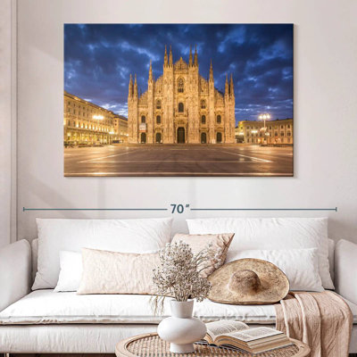 Milan Cathedral At Night