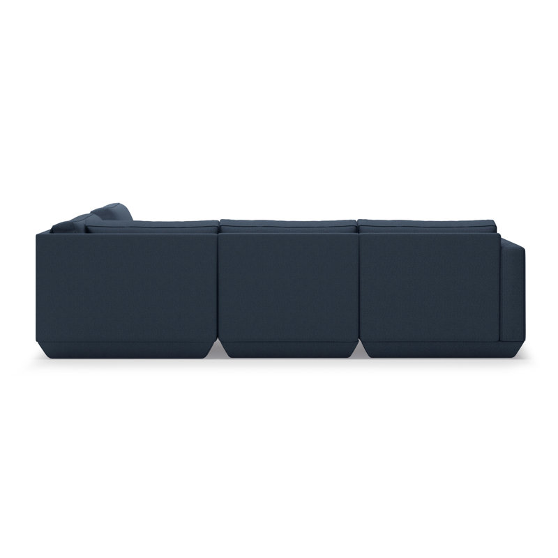 Podium Modular 5 PC Seating Group A, Right Hand Facing, Copenhagen Fossil