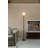 Poise Adjustable Floor Lamp In Graphite