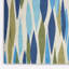 Tapis abstrait bleu d'intérieur / extérieur Longwell-19480747