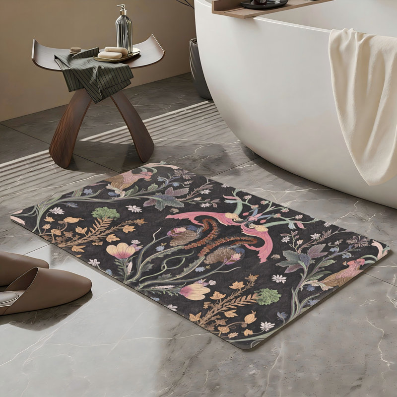 Multicolore tapis de bain foncé 20 "x 32" pour salle de bain