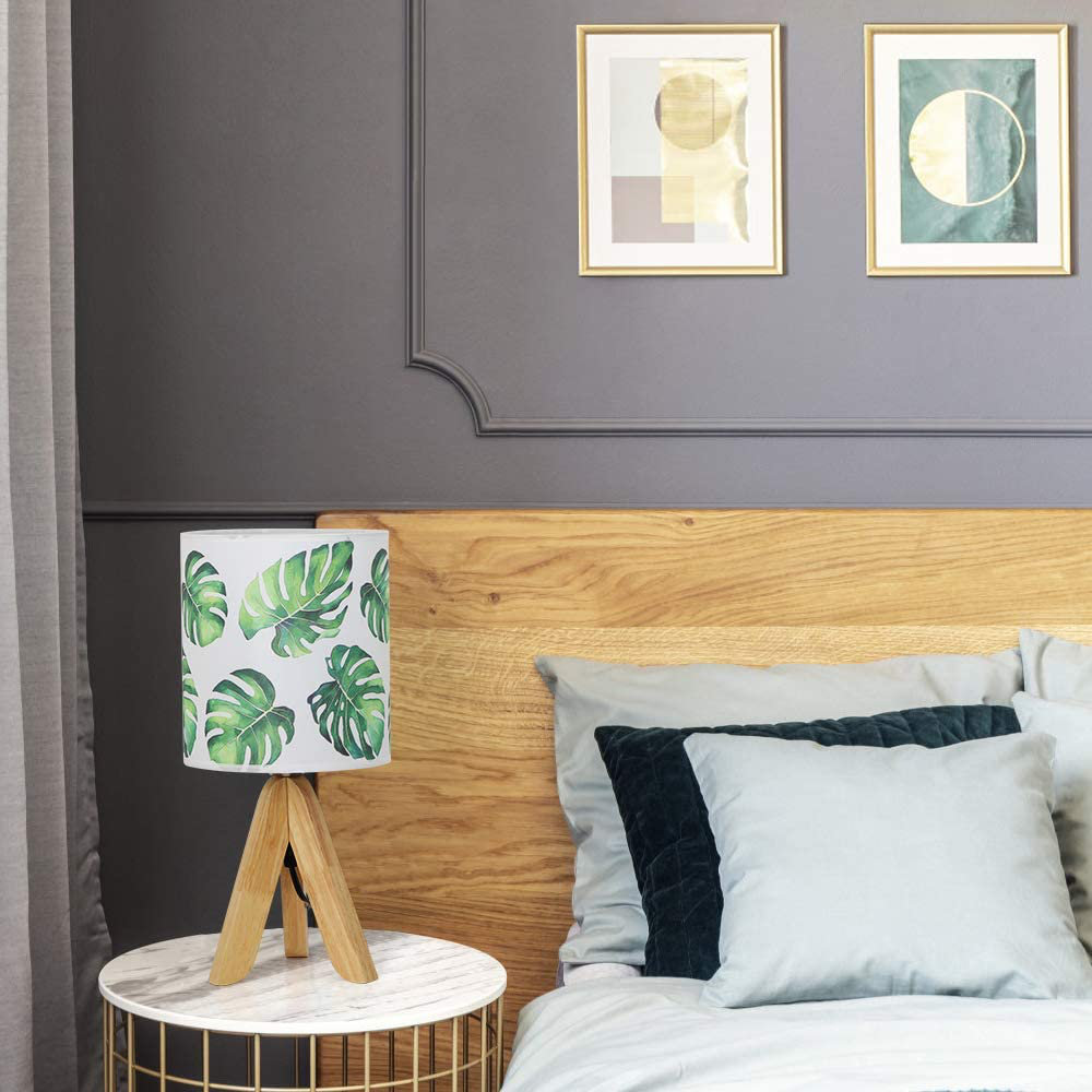 Zager Wood Table Lamp Bayou Breeze