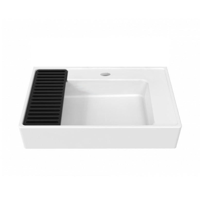 Contour 25.6'' L Bathroom Sink, Single