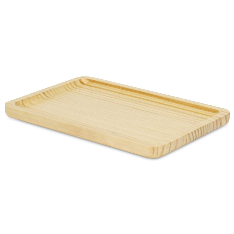 Plateau de meuble-lavabo en bois massif naturel de 12 po