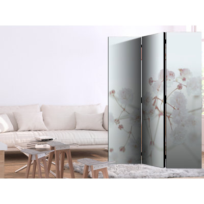 135cm W x 172cm H 3 - Panel Wood Folding Room Divider