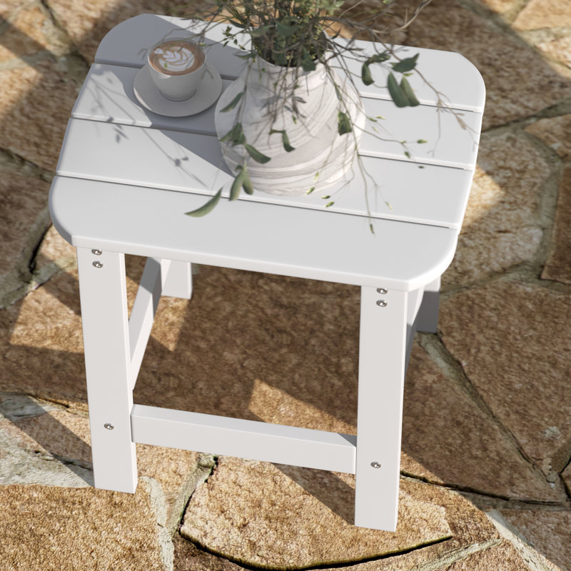 Table d'appoint Adirondack , Blanc