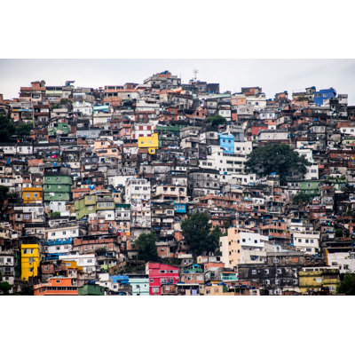 Montmiral Rocinha Favela - Wrapped Canvas Print