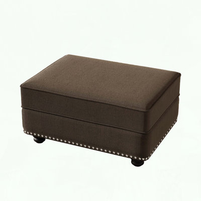 Velvet Ottoman for Modular Sofa Combinations
