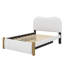 Lit plateforme tapissier avec pieds de support en bois et lit gigogne-1110932129-1110932130