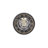 Clocks, 20" Round, Gear Mechanism, Wall Clock, Brown, Transitional