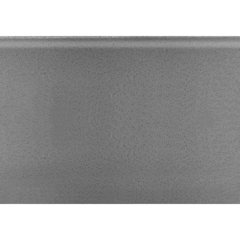 Table d'appoint Quinn, rectangulaire étroite 12 x 24, élégant carreau bleu, métal gris