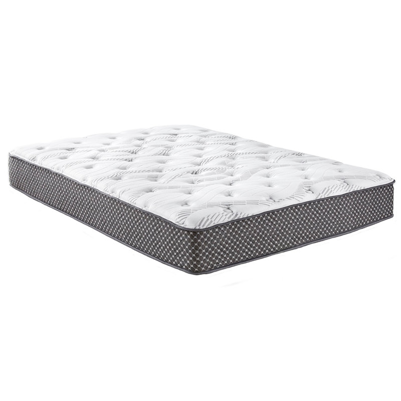 Matelas simple hybride matelassé 10 po, mi-ferme