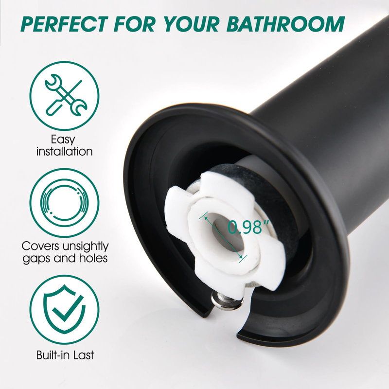 Wall Tub Spout with Diverter, Matte Black