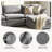 Wolff 3-Piece L-Shape Sectional Sofa with Double-Cushion-1297123135