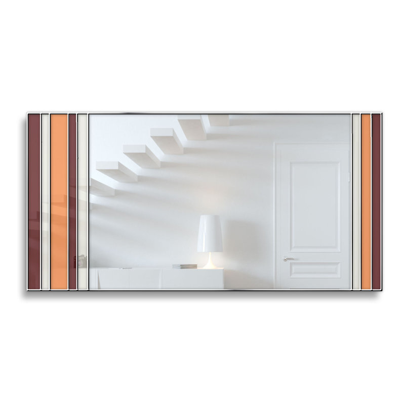 Philbrook Flat Wall Mirror, Slate