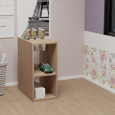 Brookley 74 cm H x 60 cm W Cube Bookcase