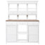 Haute table de jardin avec huche 65,7 po-135337967