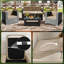 6 housses de coussin imperméables 6 pièces, housses de mobilier d'extérieur lavables extensibles-448614841