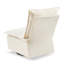 Chaise en chenille pivotante à 360 degrés avec revêtement en tissu doux rembourré de mousse pour un confort maximal-80125002