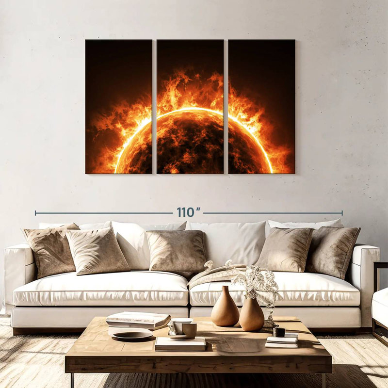 Oberle Solar, 48" H x 74" W