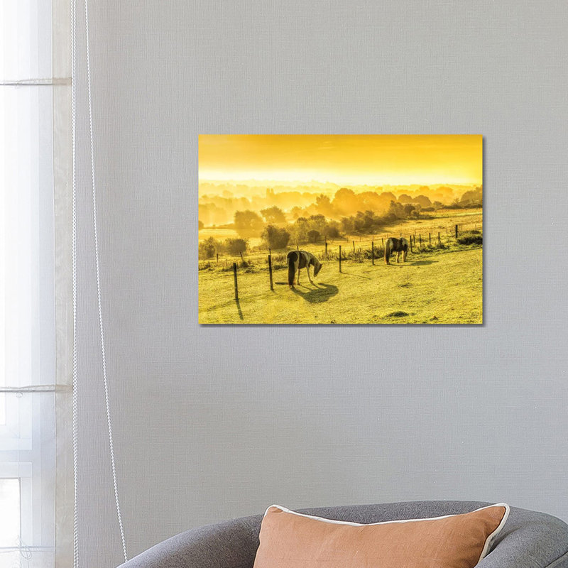 Devon Cottage by David Gardiner - Wrapped Canvas Gallery-Wrapped Canvas Giclée, 26"H x 12"W