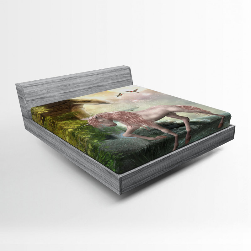Drap-housse Colibris, Drap-housse de taille double