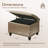 23.6" W Rectangle Upholstered Storage Ottoman-671574823