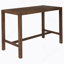 Ensemble de bar de patio 5 pièces, table de patio avec plateau à lattes pour piscine, balcon, cour arrière, porche-945003797