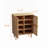 4-Doors Rattan Mesh Storage Cabinet-1821482555