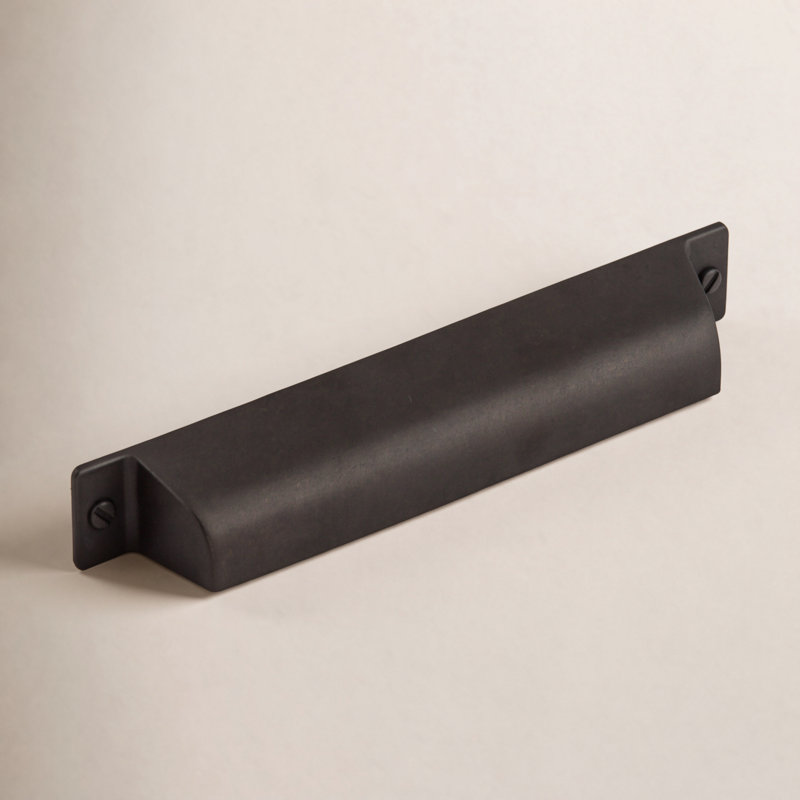 Channing Cup/Bin pull, Sable, 5" Center to Center