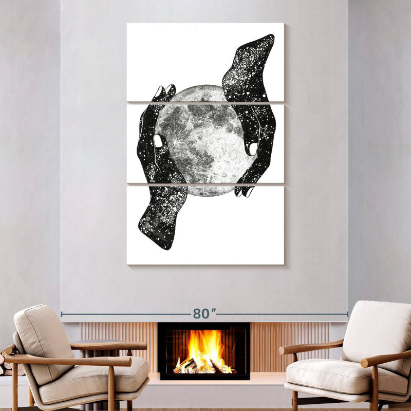 Oberle Magic Of The Universe, 74" H x 48" W