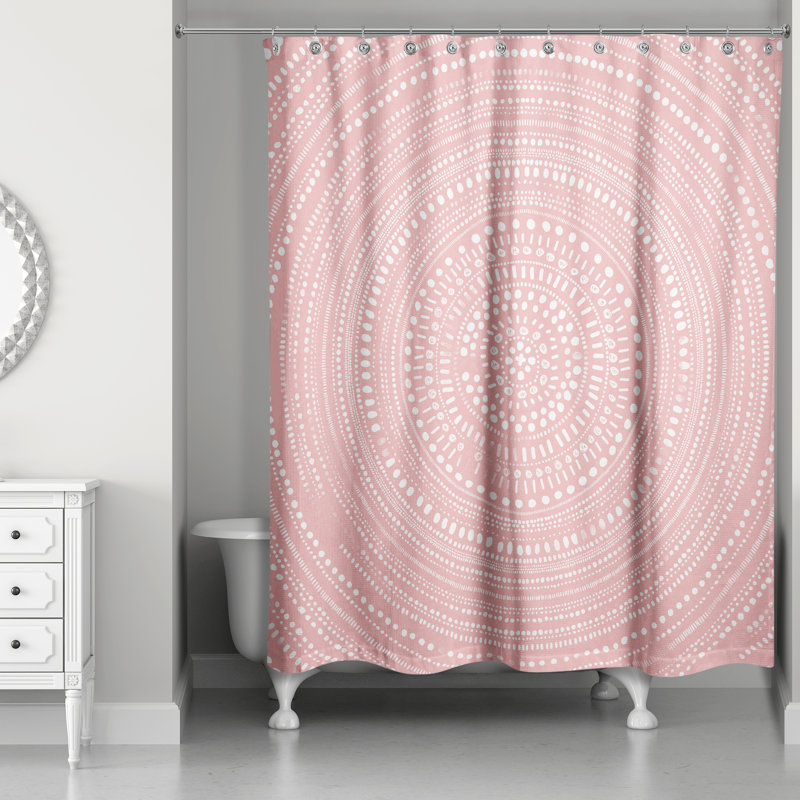Rideau de douche Malmesbury, Rose