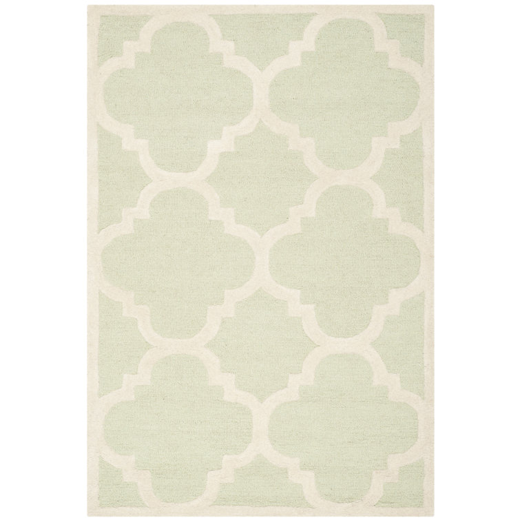 Tapis en laine touffeté à la main Cannen