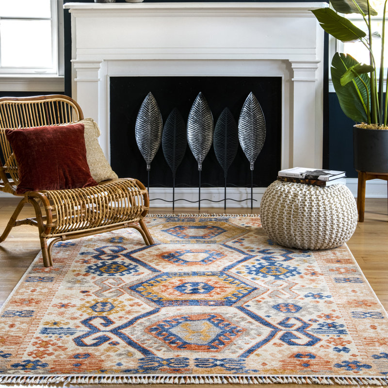 Kaydence Oriental Indoor Rug, Rectangle 5' x 8'