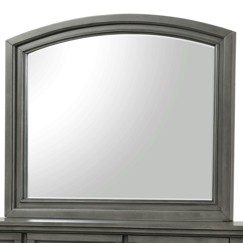 Miroir pour salle de bain, gris
