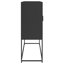 vidaXL Highboard Black Steel Medium Highboard Rectangular Industrial 39.6"X15.4"X42.1"-965892923