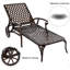 Chaise longue en aluminium coulé 1Pcs-1568337173