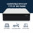 Dreamsuite Cool Natural Latex Hybrid, Firm Feel, 14.5" Mattress-53134344