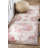 Mcalmont Medallion Power Loomed Performance Pink/Fuchsia Rug-24810225