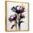 Toile avec cadre flottant or