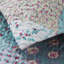 Ensemble de courtepointe en microfibre bleue 3 pièces QSM03-04-818238609