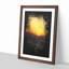 Indian Sunrise Paint Splash - Picture Frame Graphic Art-56923030-56923031