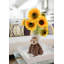 Tige de tournesol pleine floraison-1116673735