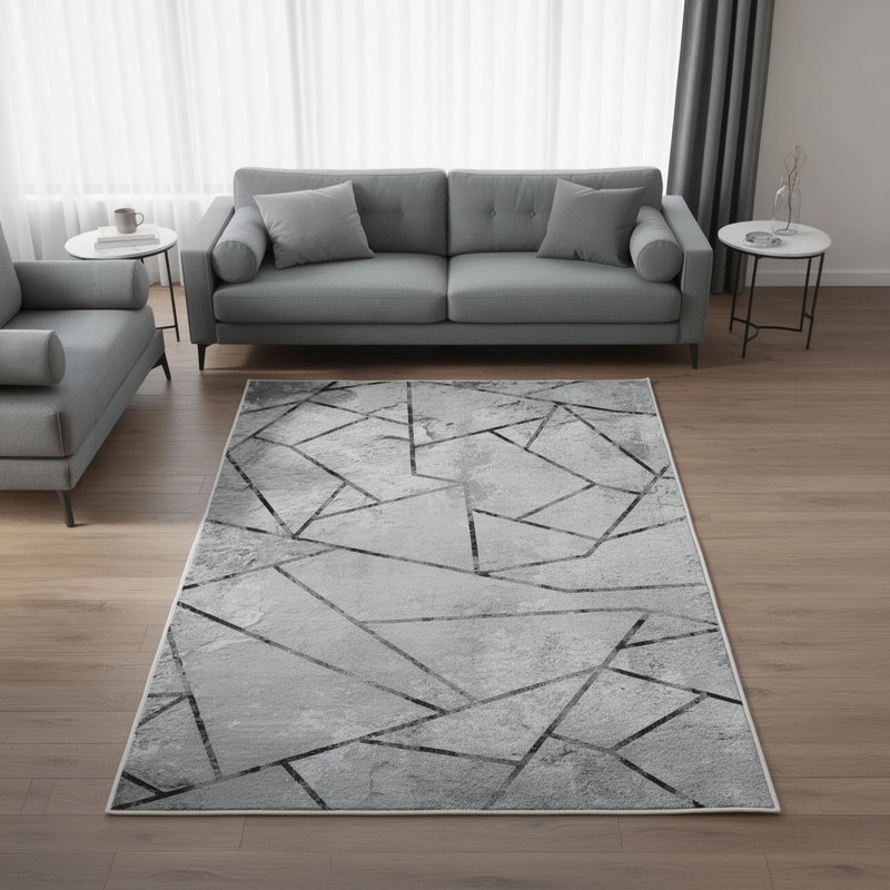 Antibacterial Hall Carpet, 31.5 x 59.1 inches | 100% Polyester, 0.4 in Pile Height, Non-Slip PVC Felt Dot Underside | Machine Washable, 3D Digital Printing | Durable & Stylish for Entryway, Living Room, or Bedroom