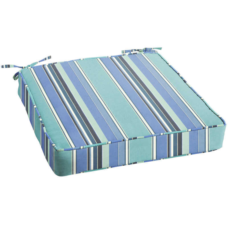 Outdoor 3'' Dining Chair Chair Pad, 3" H x 19" W x 19" D