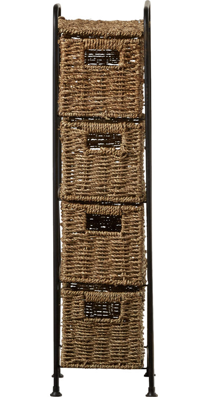 Jaylan Solid Wood 20 cm W Chest of 4 Drawers